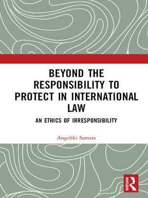 cover image of Beyond the Responsibility to Protect in International Law